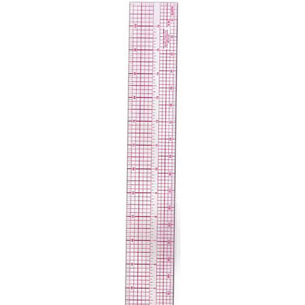 C-Thru, Bevel, Pica Ruler, 2"x18"